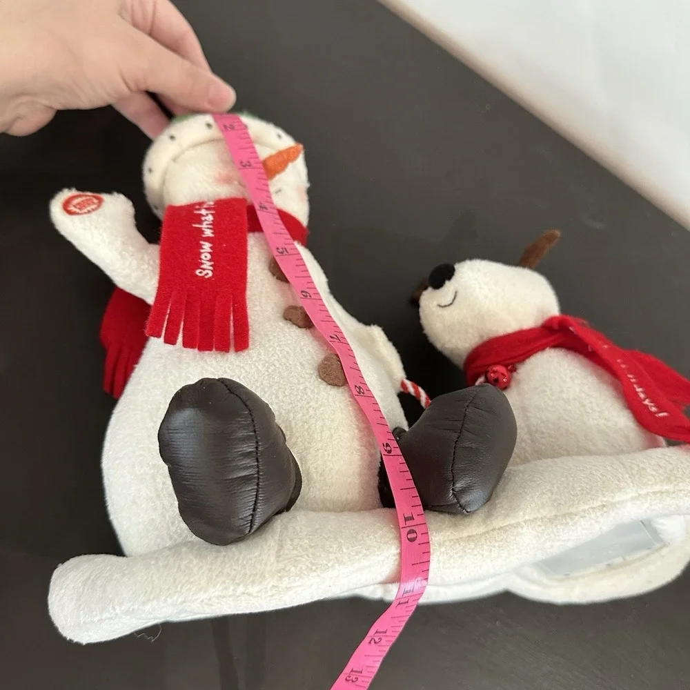 Hallmark Jingle Pals 2004 Singing Animated Snowman Dog Xmas Plush Musical Jingle